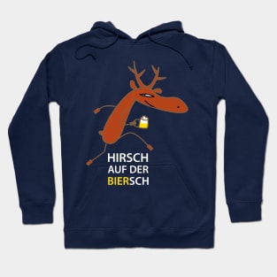 Deer with beer Hoodie